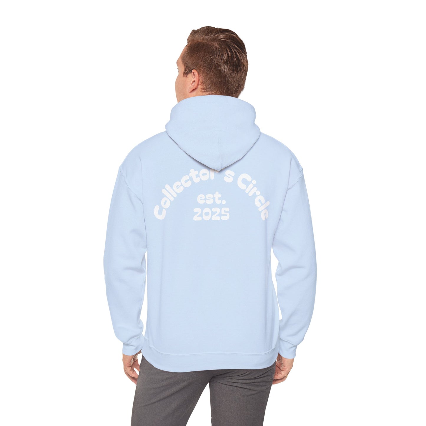 Collector's Circle Hoodie in Light Blue