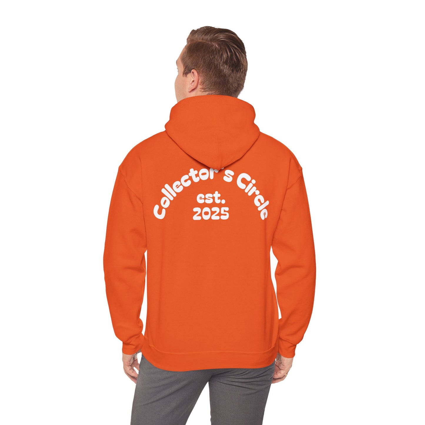 Collector's Circle Hoodie in Orange