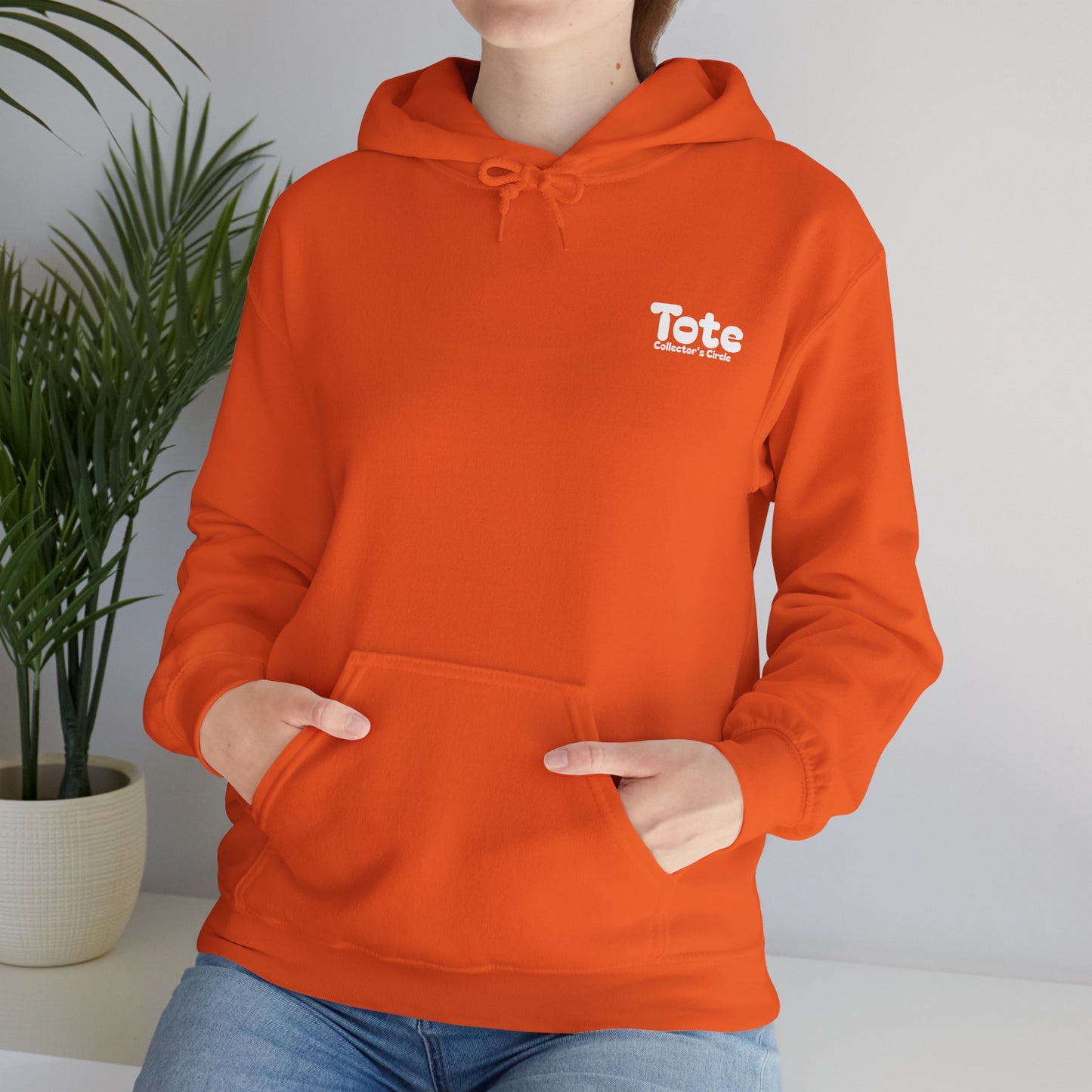 Collector's Circle Hoodie in Orange